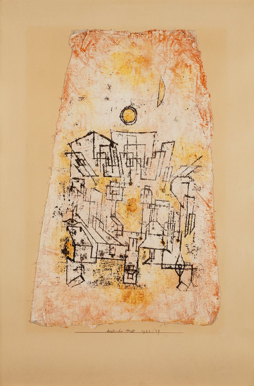 Città araba da Paul Klee