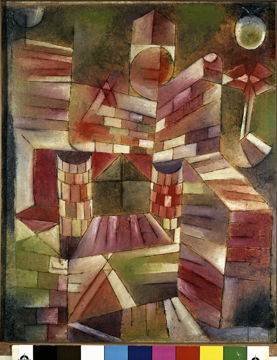 Architettura dalla finestra da Paul Klee
