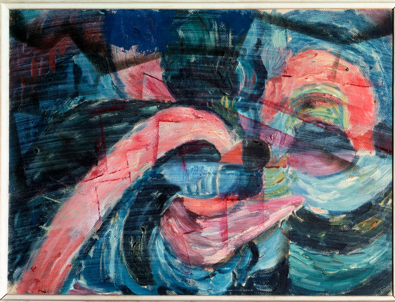 Arrivo alle rive di un ruscello e costruzione di un ponte da Paul Klee