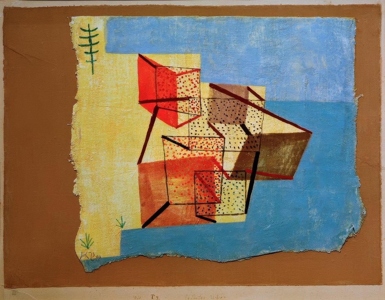 Riva edificata da Paul Klee