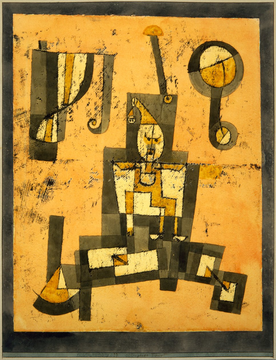 Pierrot prigioniero da Paul Klee