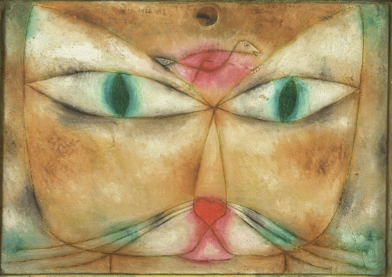 Gatto e uccello da Paul Klee