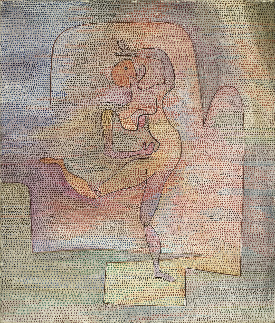 ""Danseuse"" (Danzatrice) da Paul Klee