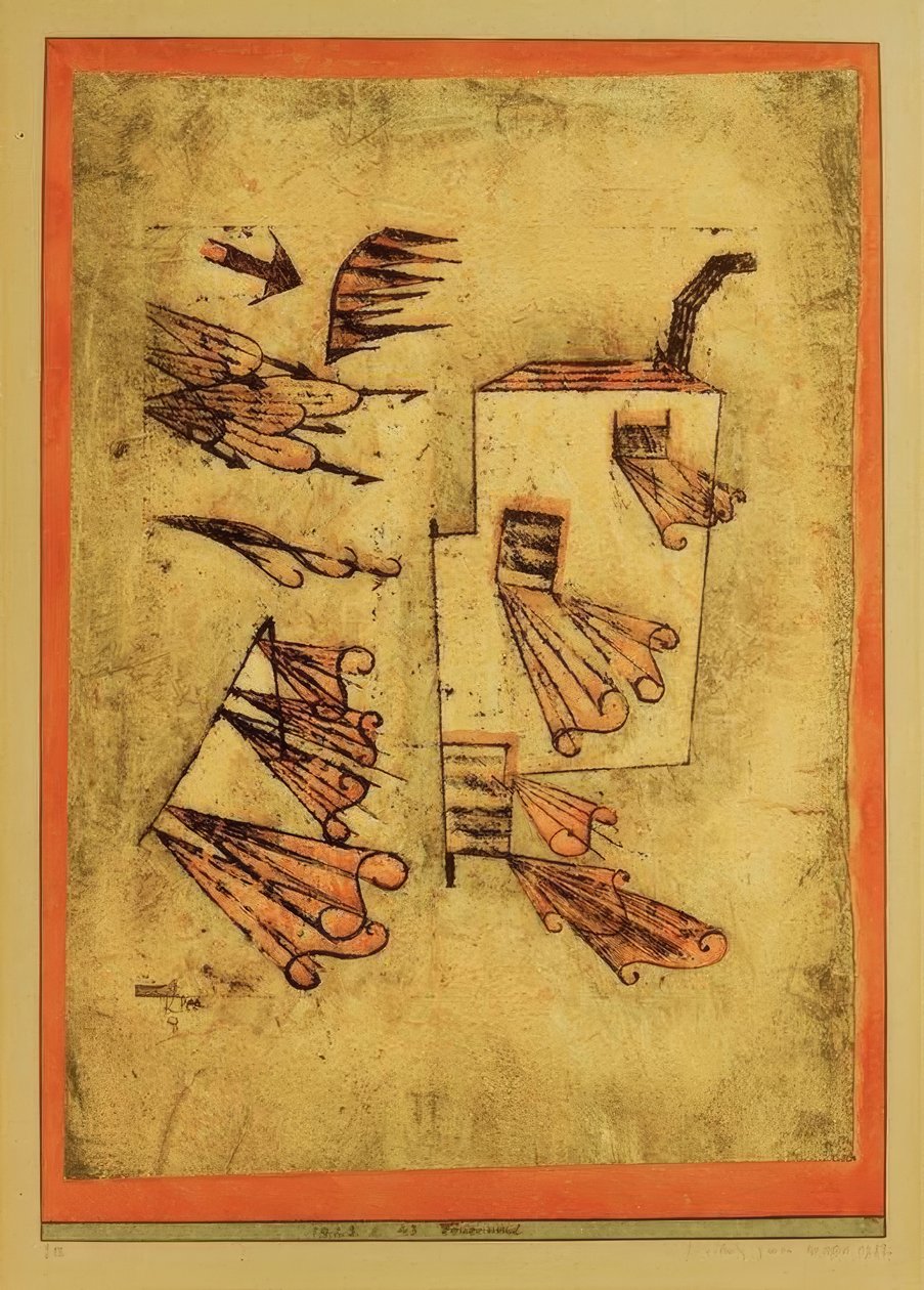 Vento di fuoco da Paul Klee