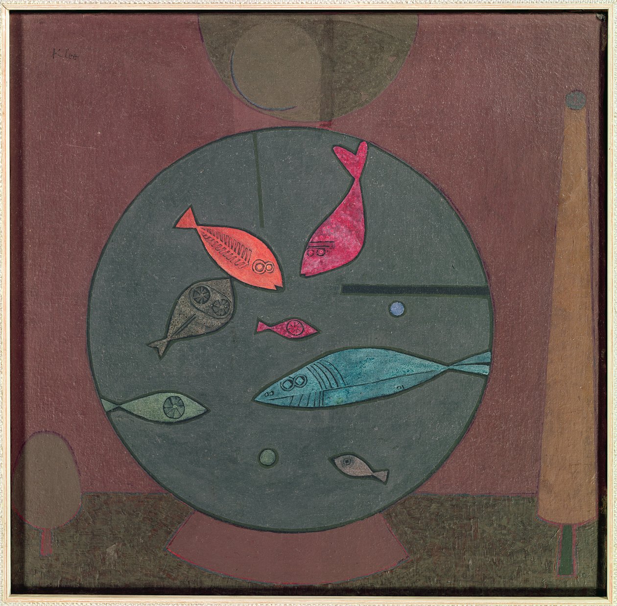 Pesci in un cerchio da Paul Klee