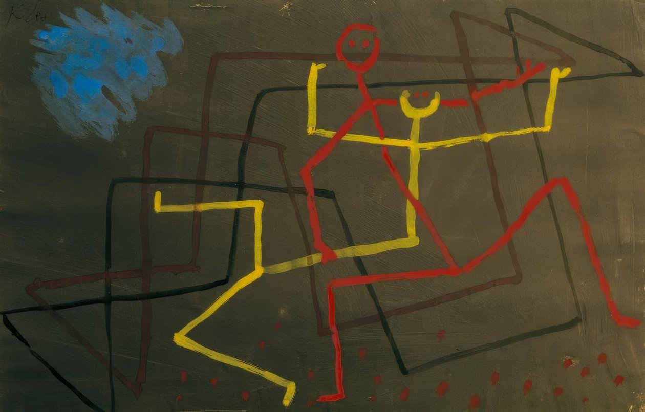 Il giallo soccombe da Paul Klee