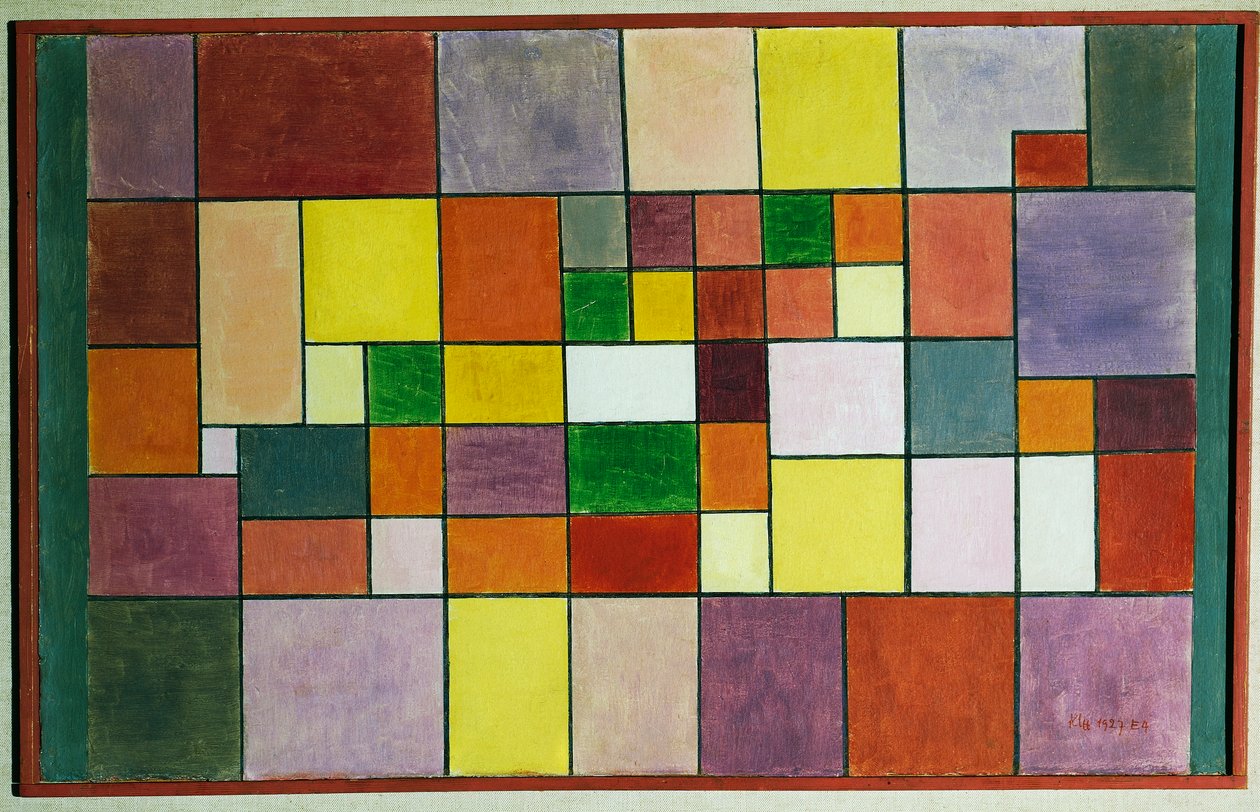 Armonia della flora nordica da Paul Klee