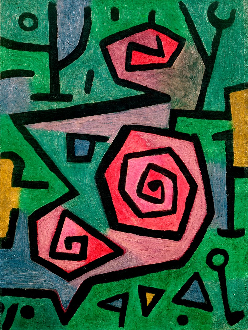 Rose eroiche da Paul Klee