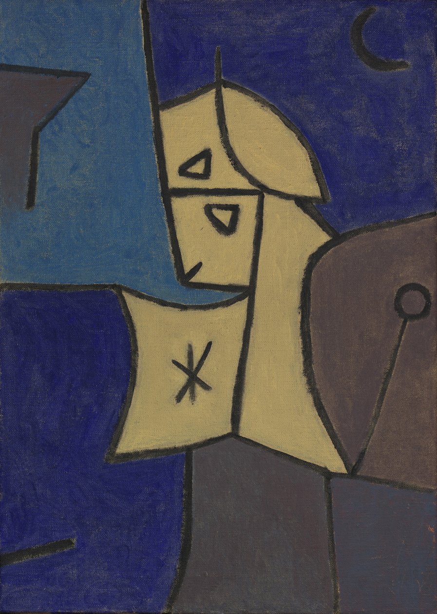 Alto Guardiano Hoher Wächter, 1940 da Paul Klee