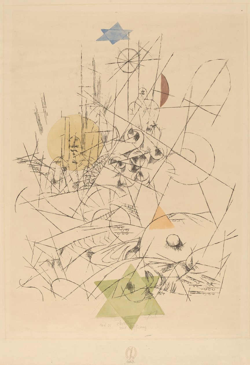 Speranza e distruzione da Paul Klee