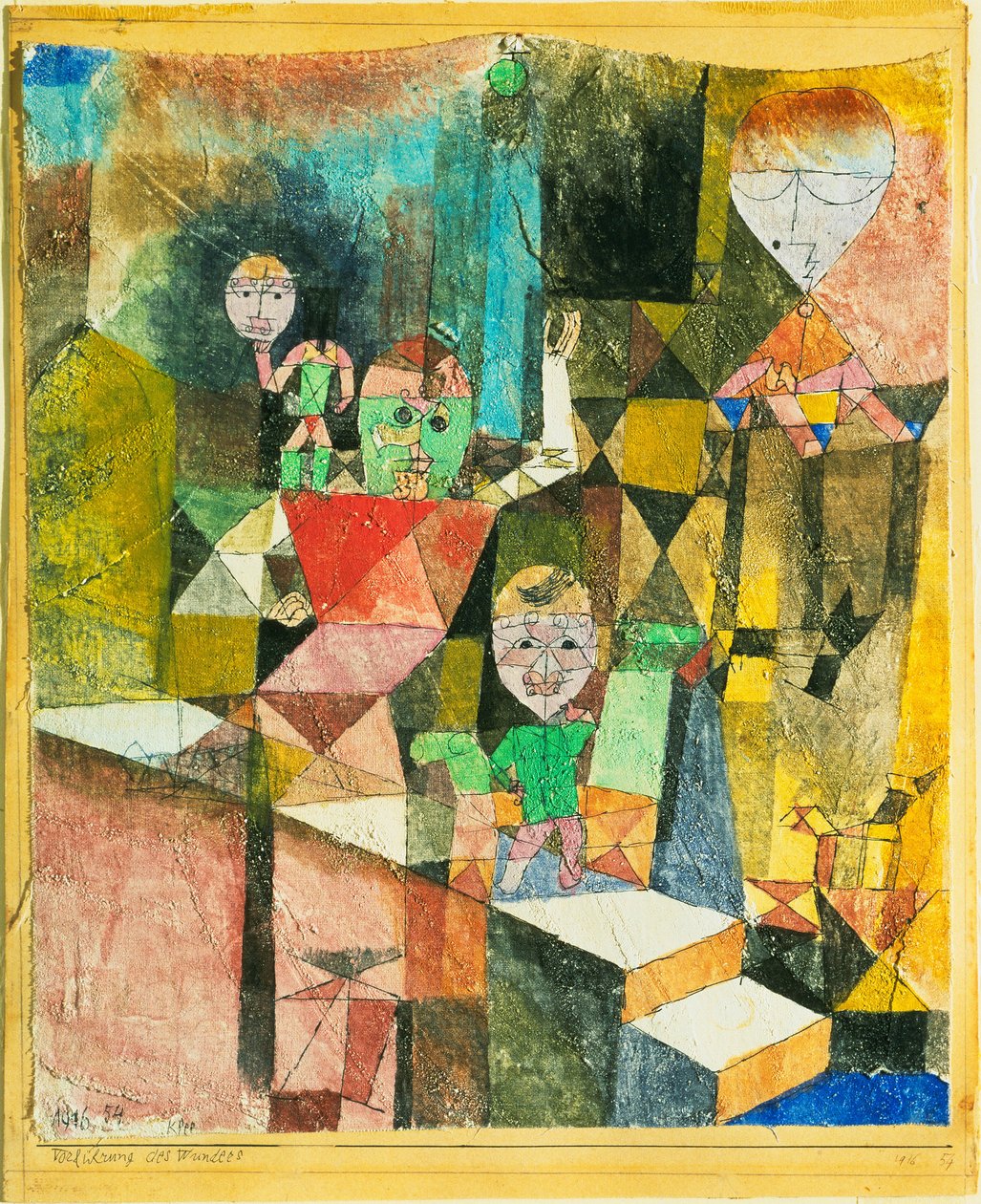 Presentazione del miracolo, 1916 da Paul Klee