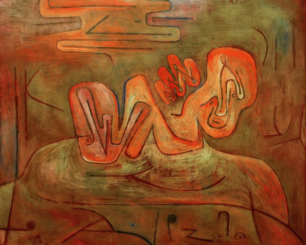 Catastrofe della Sfinge da Paul Klee