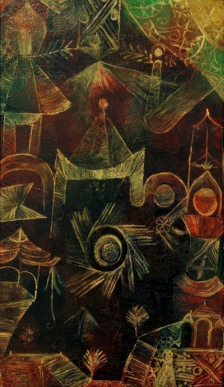 Architettura cosmica da Paul Klee