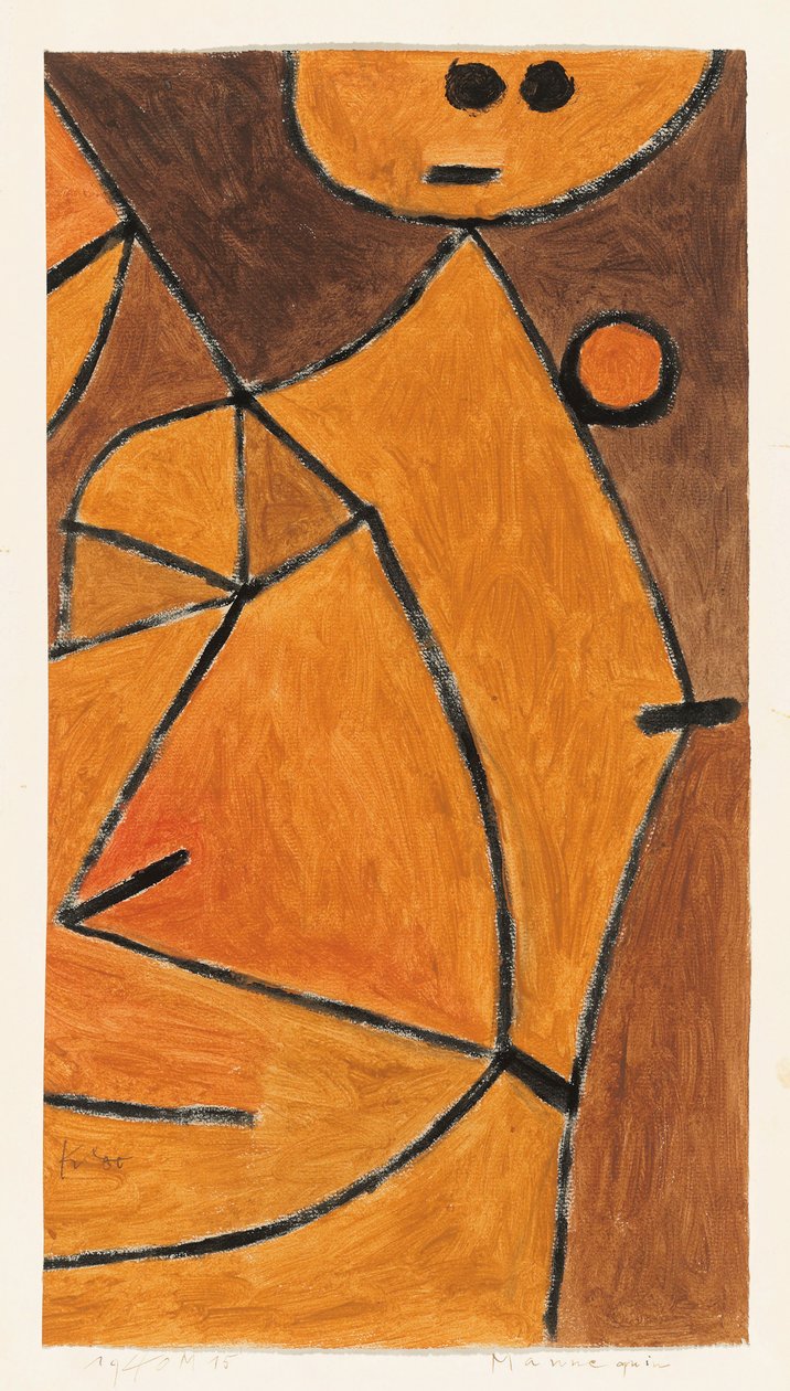 Manichino, 1940 da Paul Klee