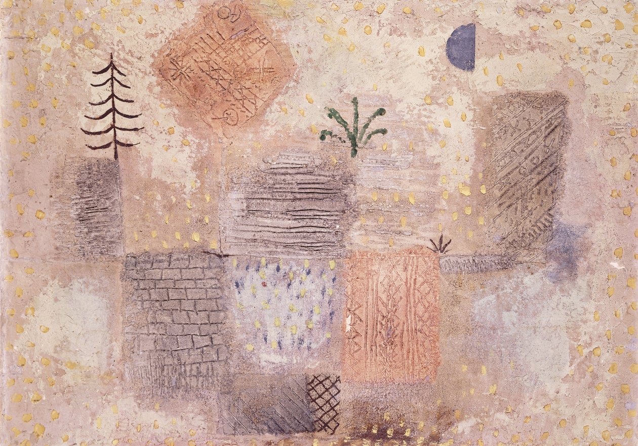 Parco con la Fresca Mezzaluna da Paul Klee