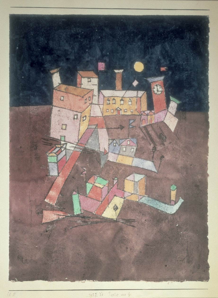Parte di G da Paul Klee