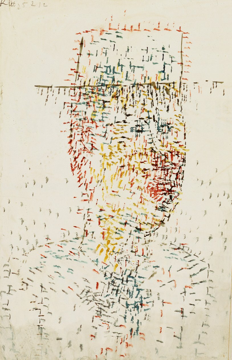 Ritratto di un Giovane Uomo da Paul Klee