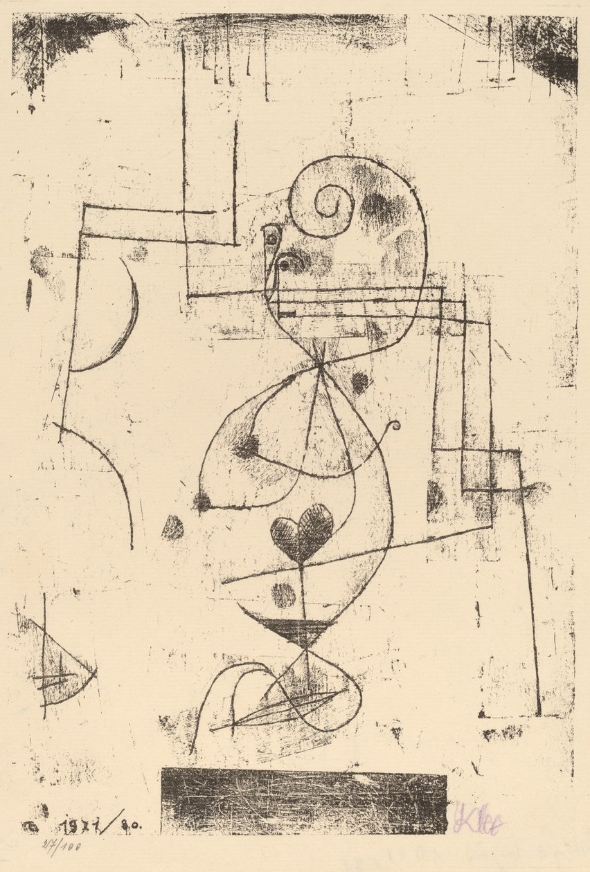 Regina di cuori da Paul Klee