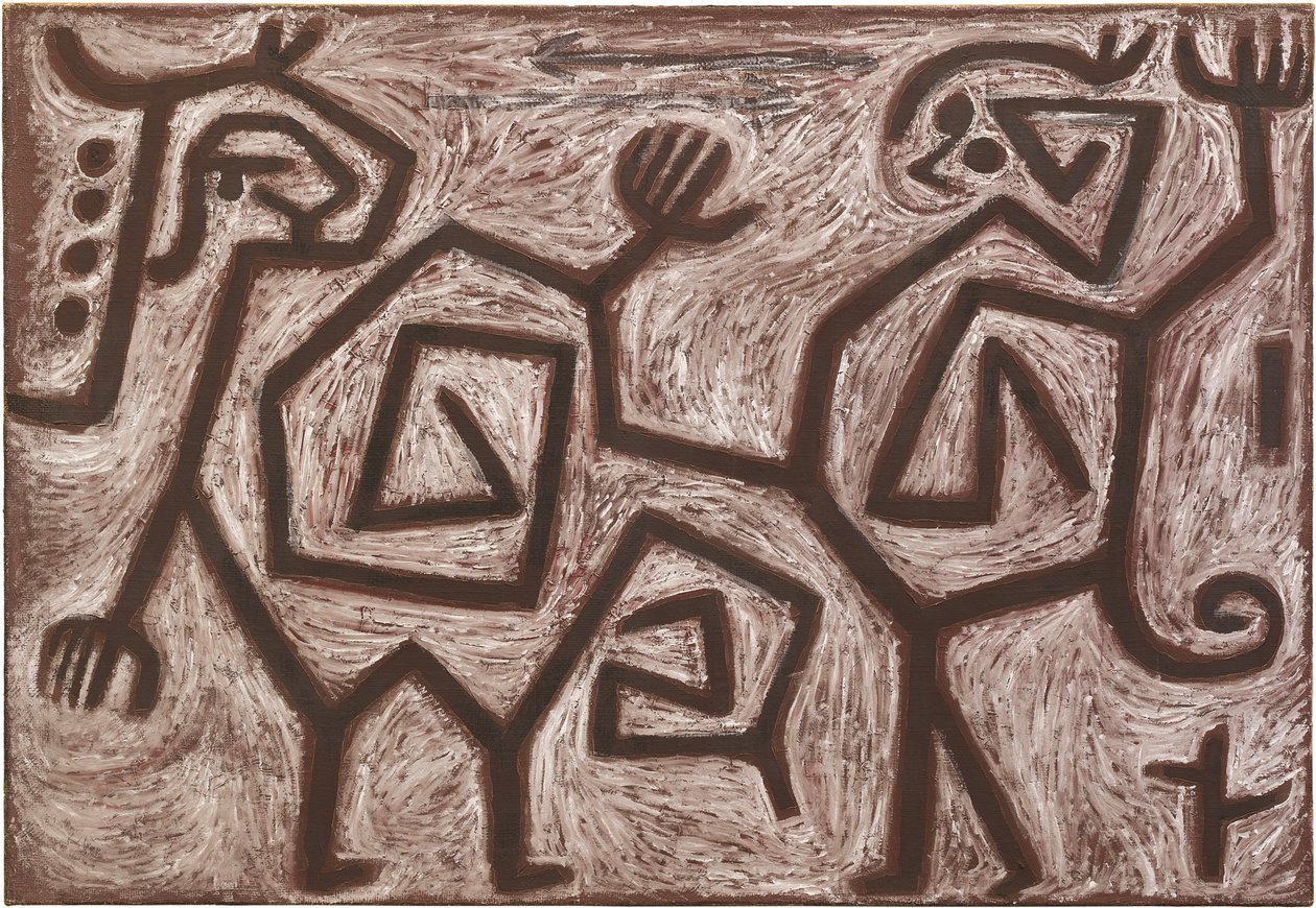 Duetto di Litigio, 1938 da Paul Klee