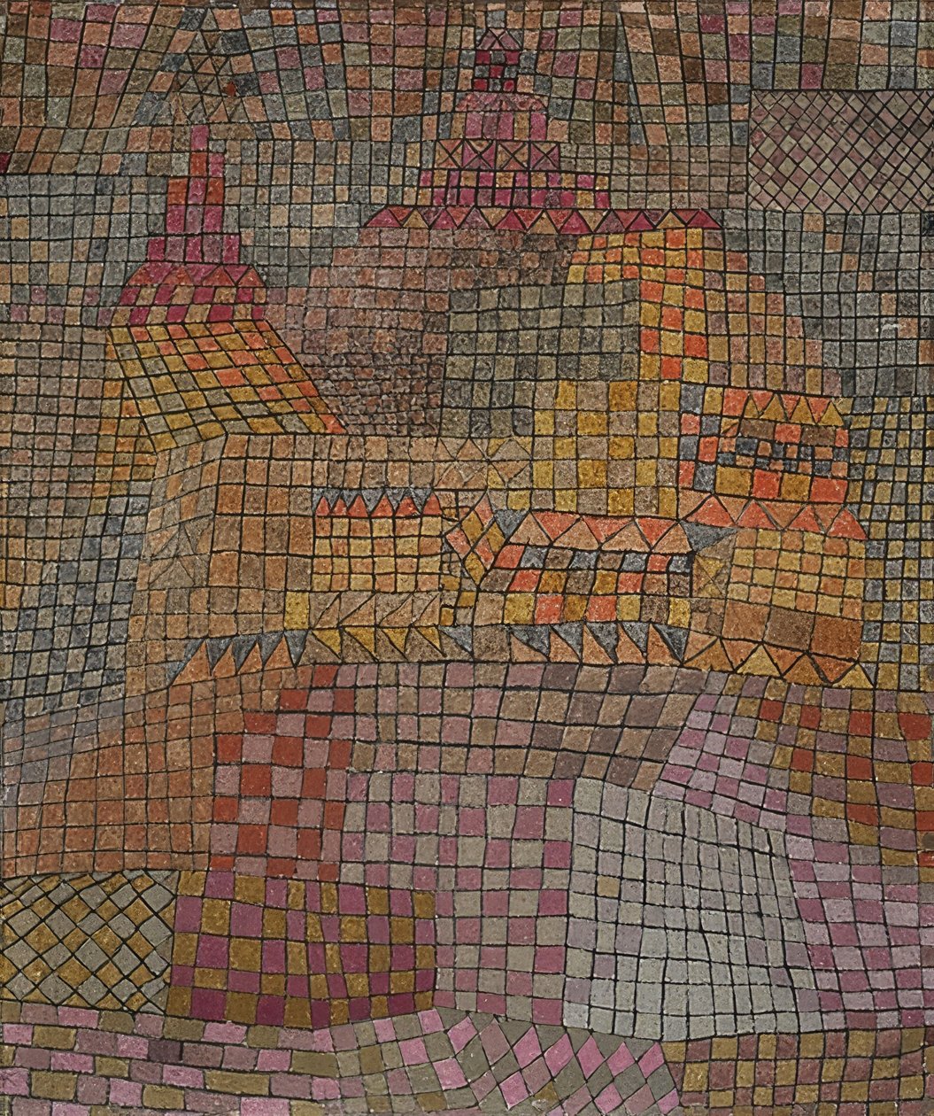 Castello cittadino da Paul Klee