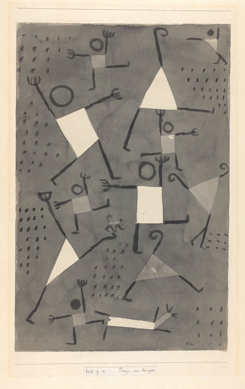 Tänze vor Angst da Paul Klee