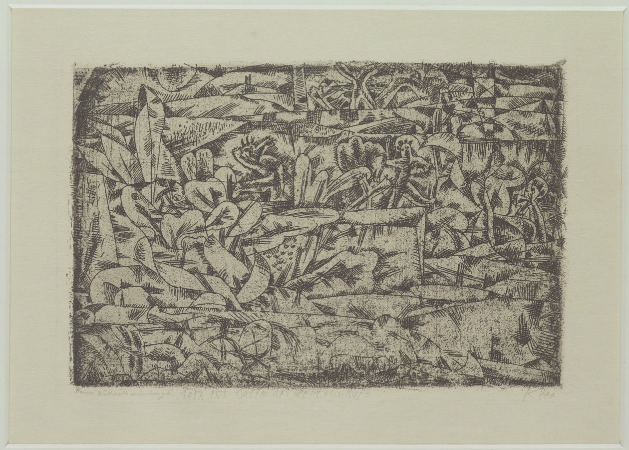 Il giardino della passione da Paul Klee