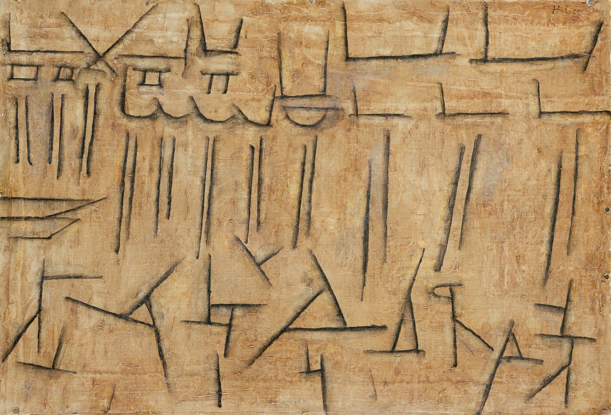 La festa del tempio da Paul Klee