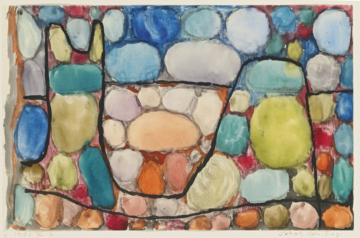 Tesoro sopra il suolo, 1935 da Paul Klee