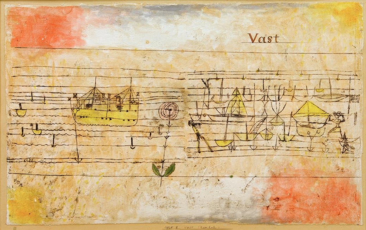 VAST (Porto delle rose) da Paul Klee