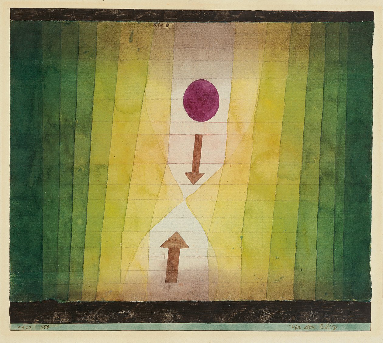 Prima del lampo da Paul Klee