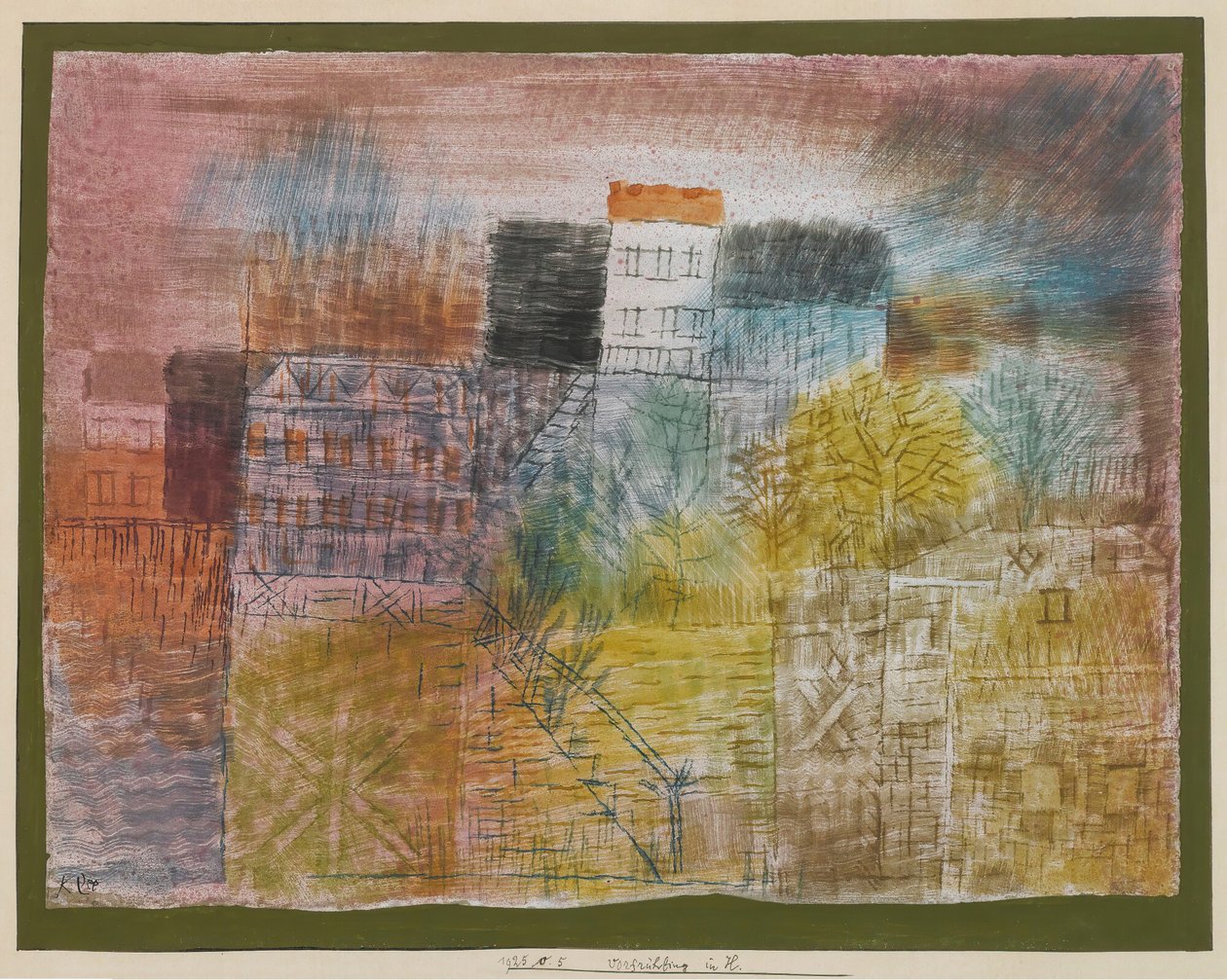 Inizio primavera a H. da Paul Klee