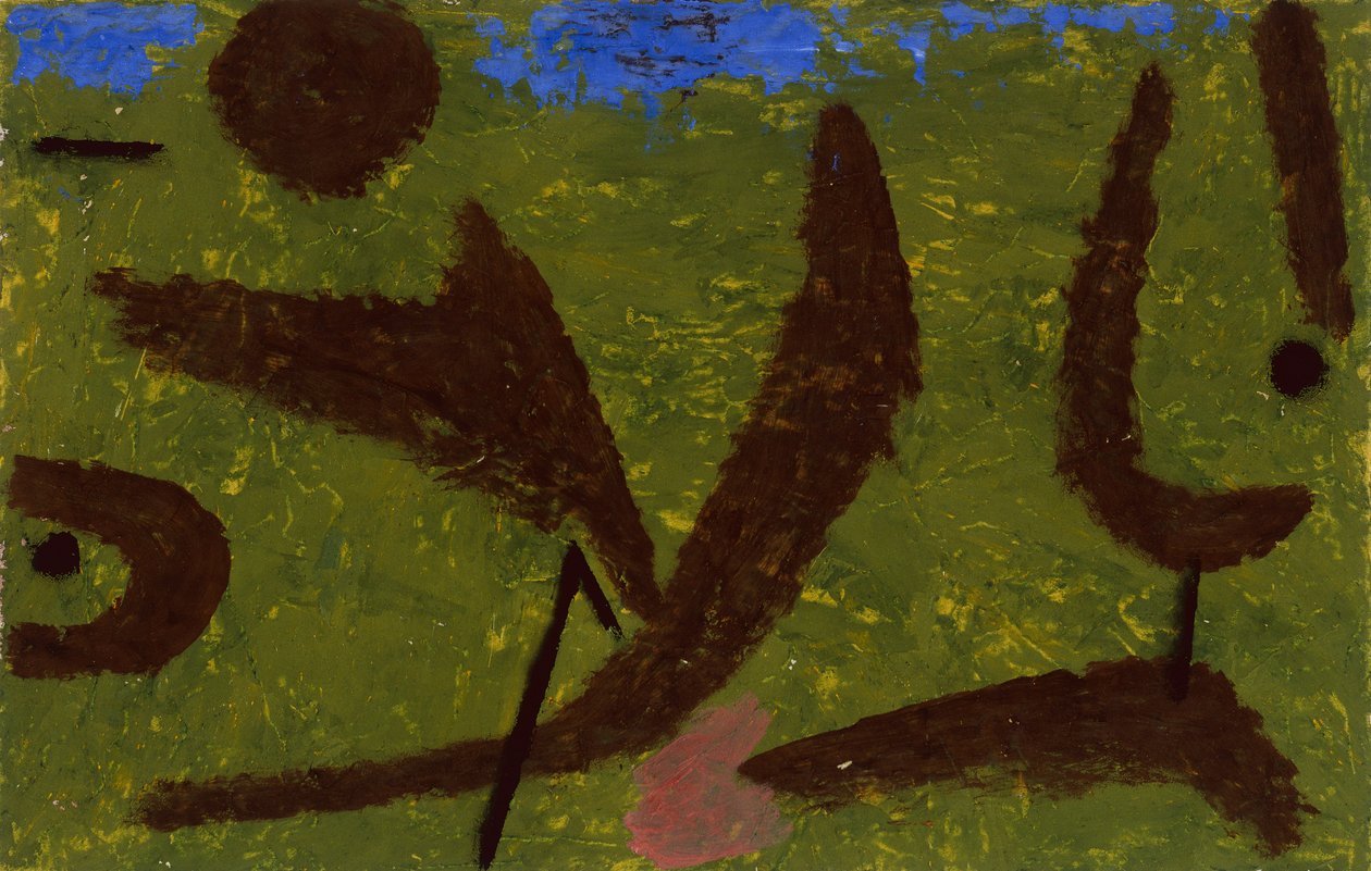 Cosa è successo in fondo a Chamonix da Paul Klee