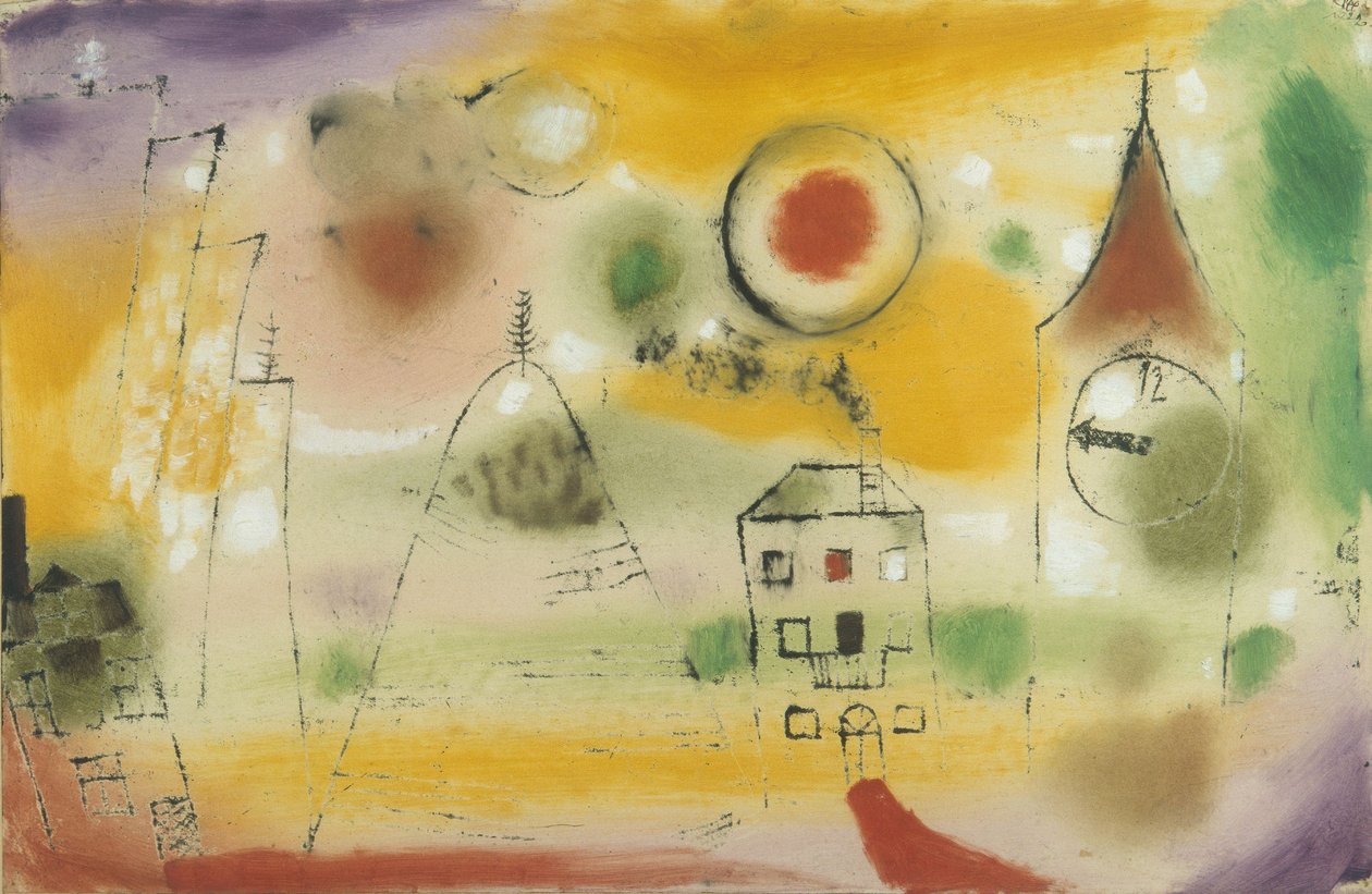 Giornata invernale poco prima di mezzogiorno da Paul Klee