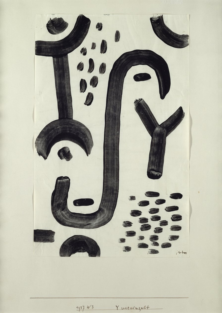 Y isolato da Paul Klee