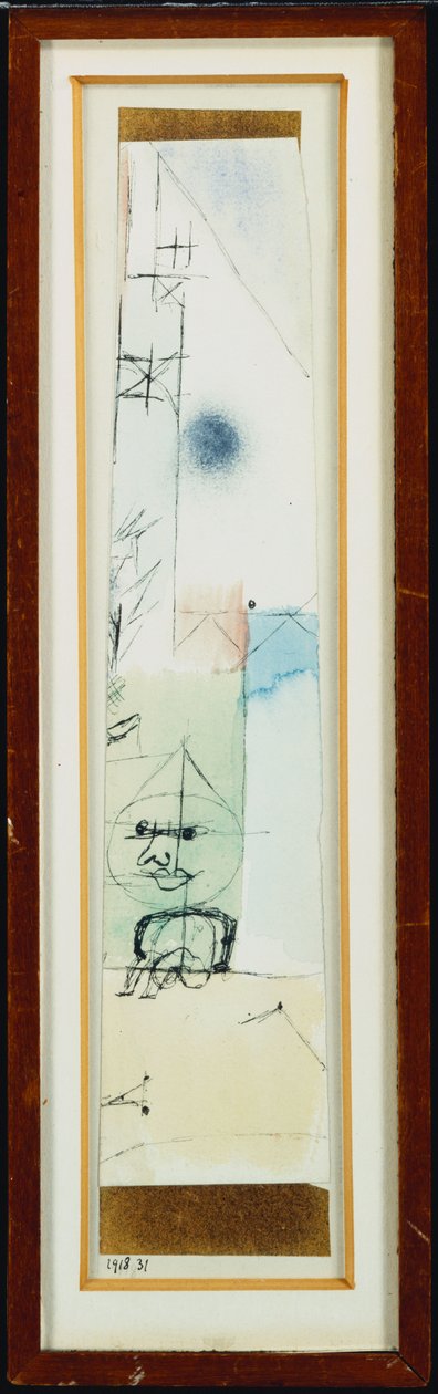 Giovane Pierrot da Paul Klee