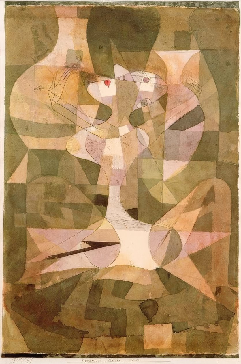 ceramico / erotico / religioso da Paul Klee