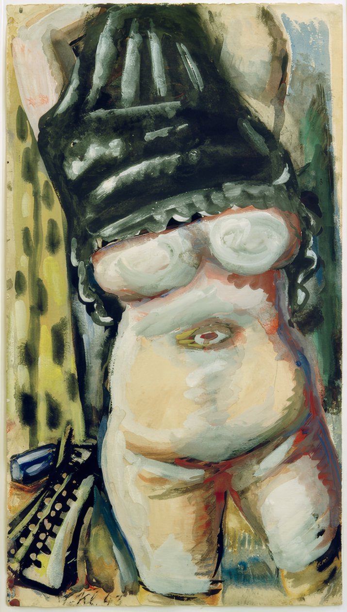 Nudo con testa velata da Paul Kleinschmidt
