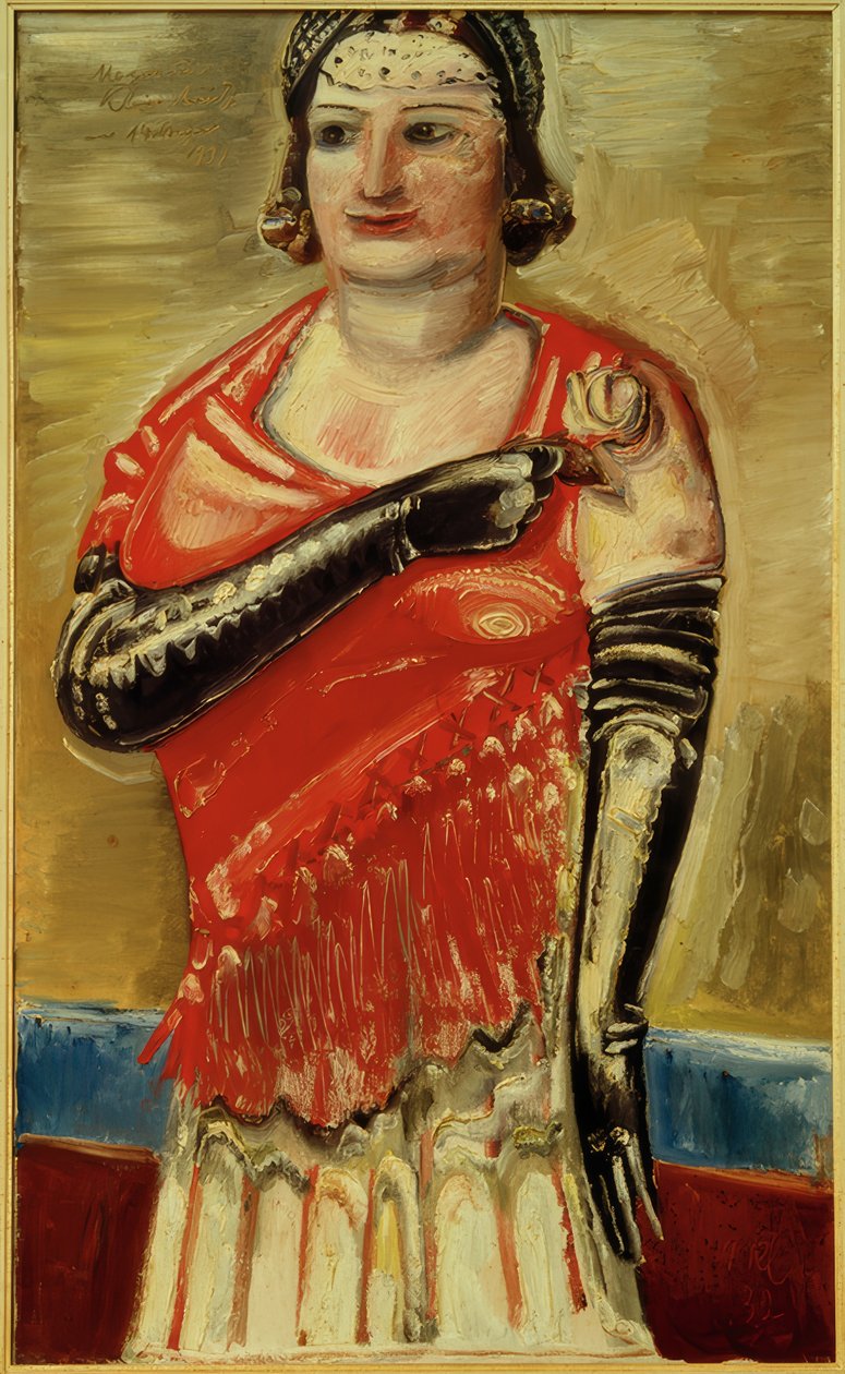 Donna in piedi da Paul Kleinschmidt