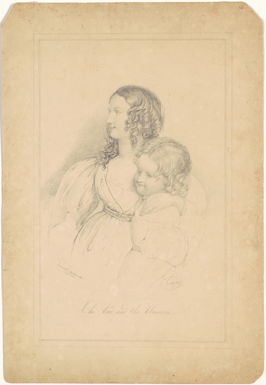 Il bocciolo e il fiore [recto] da Paul Lacroix