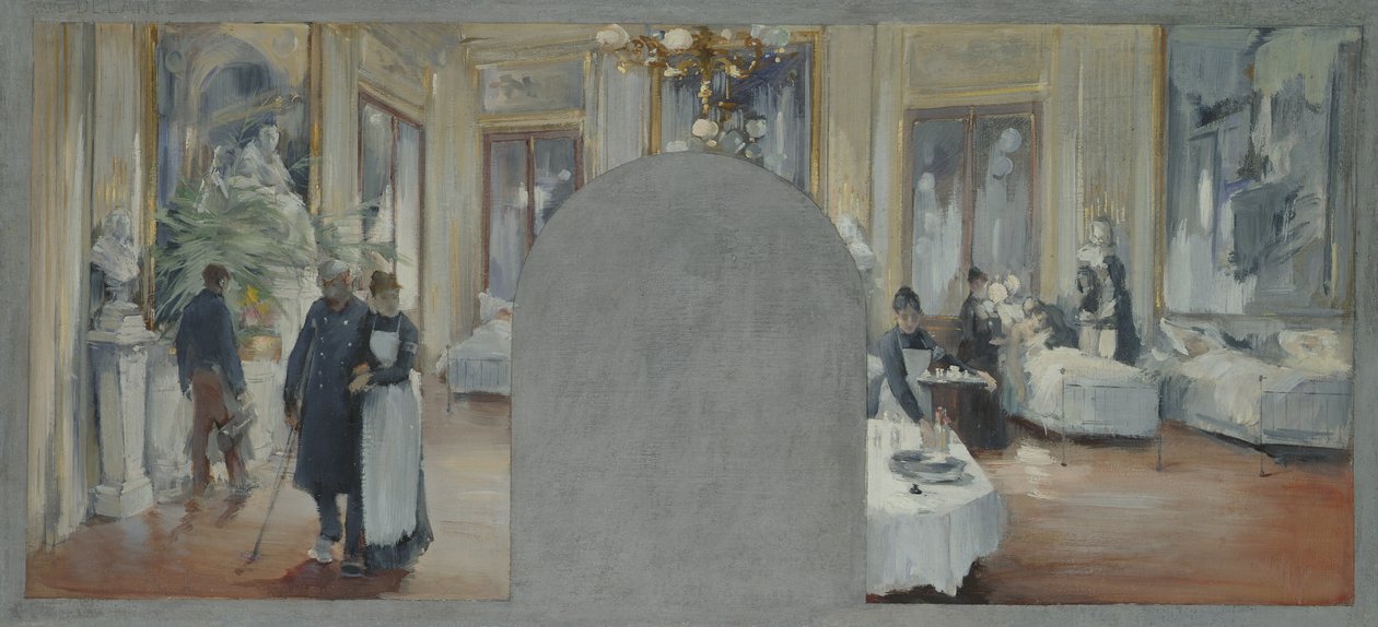 Interno del Théâtre Français, 1871 da Paul Louis Delance
