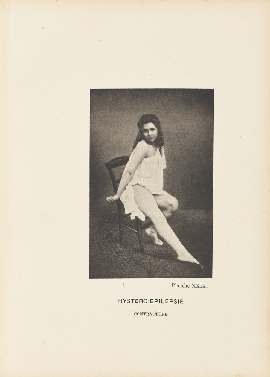 Contrazione istero-epilettica da Paul Marie Léon Regnard