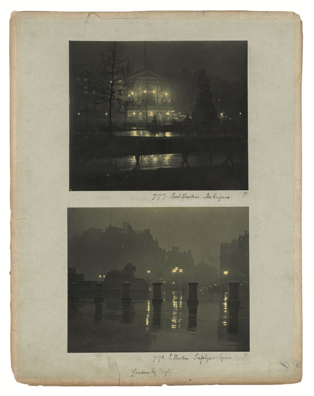 Londra al chiaro di gas, c.1896 da Paul Martin