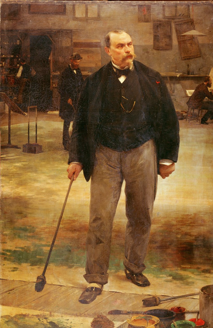Lo scenografo Auguste Rube ... da Paul Mathey