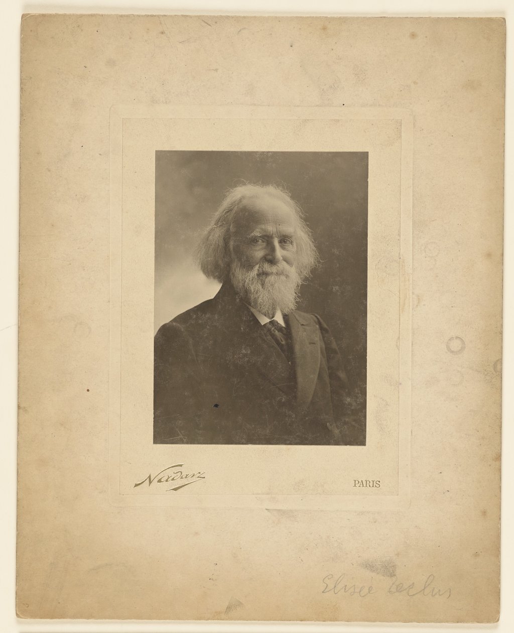 Élisée Reclus da Paul Nadar
