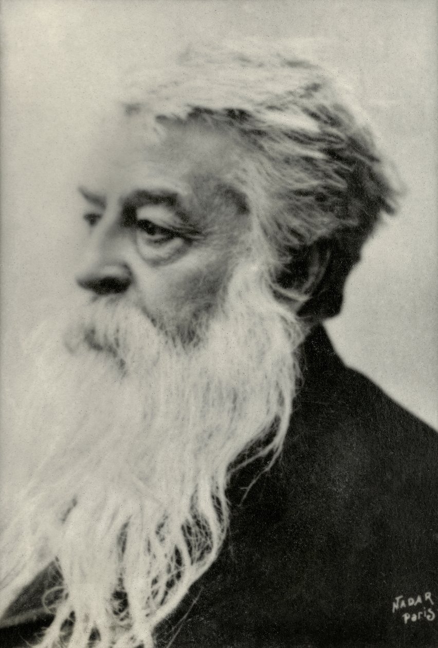 Ritratto di Ernest Messonnier (foto) da Paul Nadar
