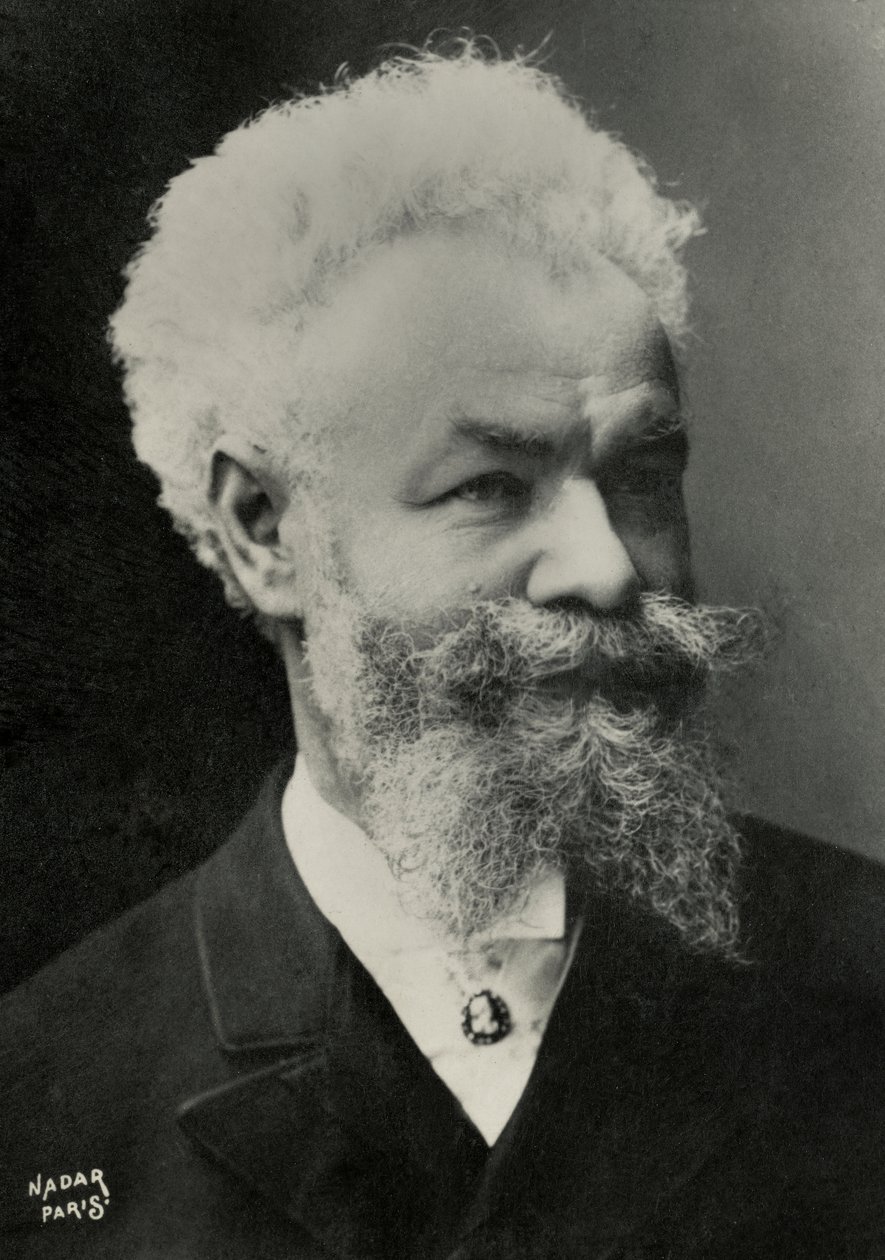 Ritratto di Michel Munkaczy (foto) da Paul Nadar