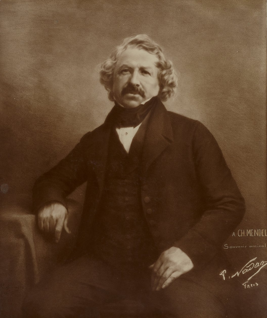 [Ritratto di Daguerre] da Paul Nadar