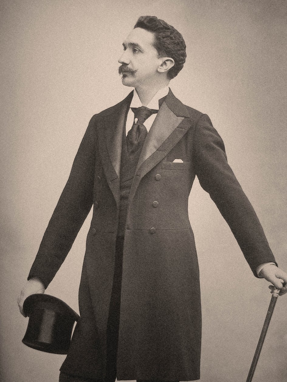 Ritratto di Robert de Montesquiou, 1895 circa (foto) da Paul Nadar