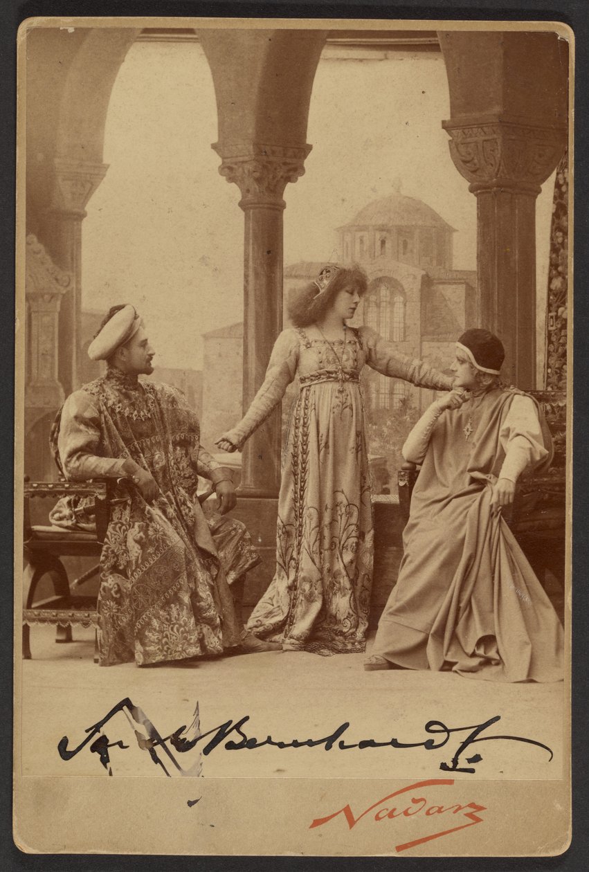 [Sarah Bernhardt come Gismonda] da Paul Nadar
