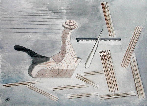 Commento su Leda da Paul Nash